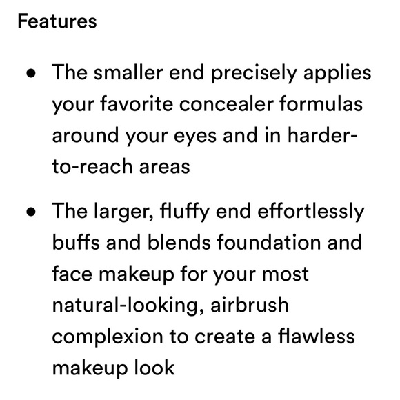 IT Airbrush Dual Ended Flawless Complection Concealer & Foundation Brush#132 - Picture 8 of 8